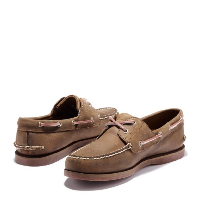 Klassiske Bådsko Til Mænd I Mellembrunt Timberland