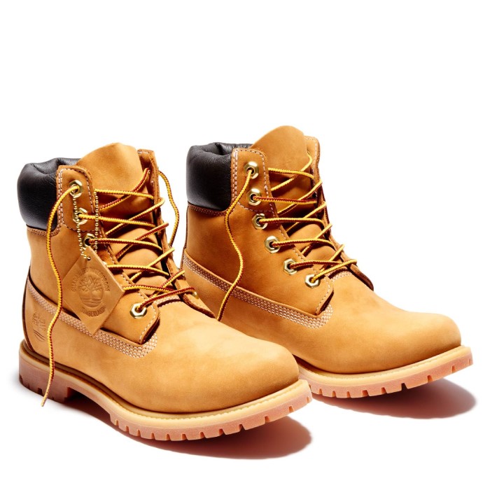 6 Tommer Premium Støvle Til Kvinder I Wheat Timberland