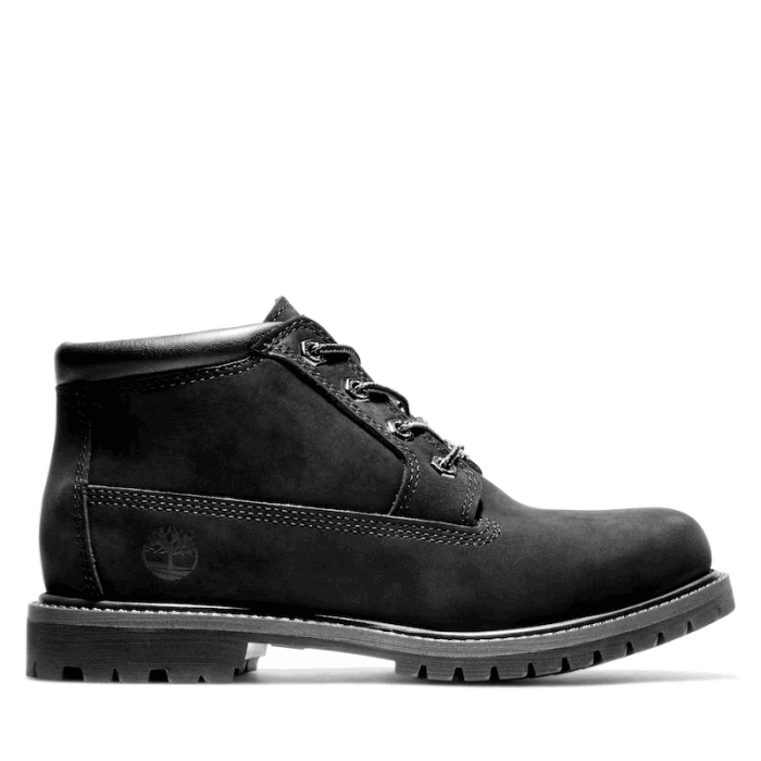 Nellie Chukka Støvle Til Kvinder I Sort Tømmerland