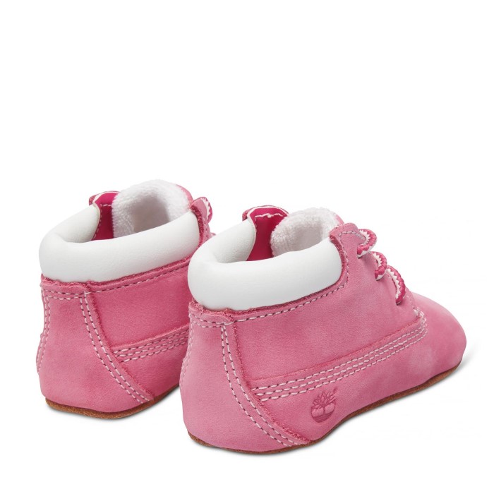 Baby Tremmesko Med Hat Sæt Pink Timberland