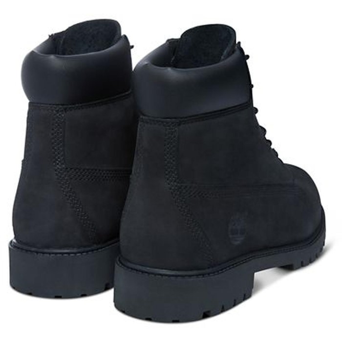 Junior 6 Tommer Premium Vandtæt Støvle (9-13 år) Sort Timberland