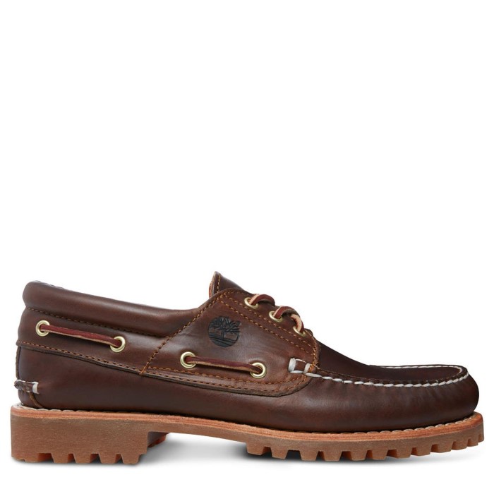 Mænd Authentics 3 Eye Classic Lug Shoe Brown Timberland