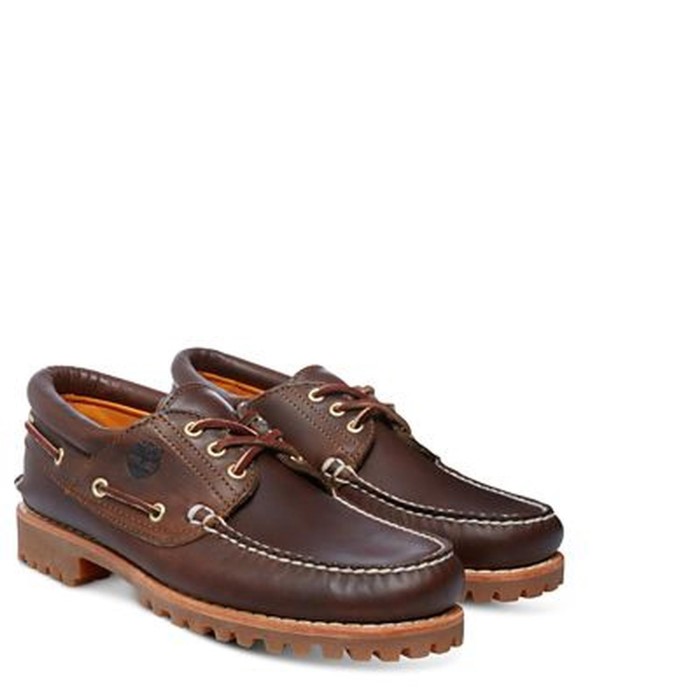 Mænd Authentics 3 Eye Classic Lug Shoe Brown Timberland