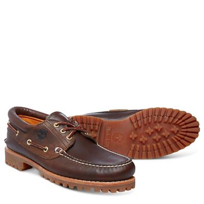 Mænd Authentics 3 Eye Classic Lug Shoe Brown Timberland