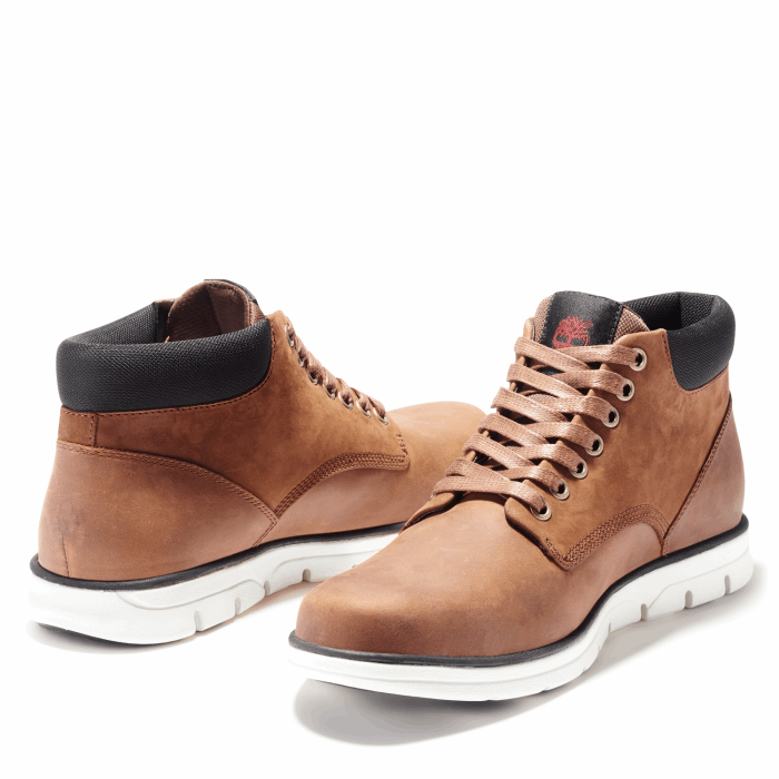 Mænd Bradstreet Læder Chukka Brun Timberland