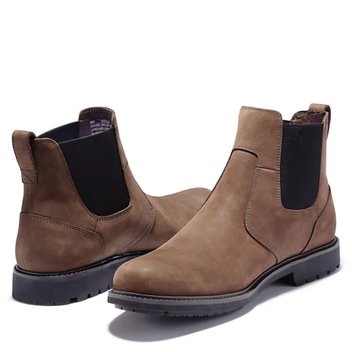 Mænd Earthkeepers Stormbuck Chelsea Boot Brown Timberland