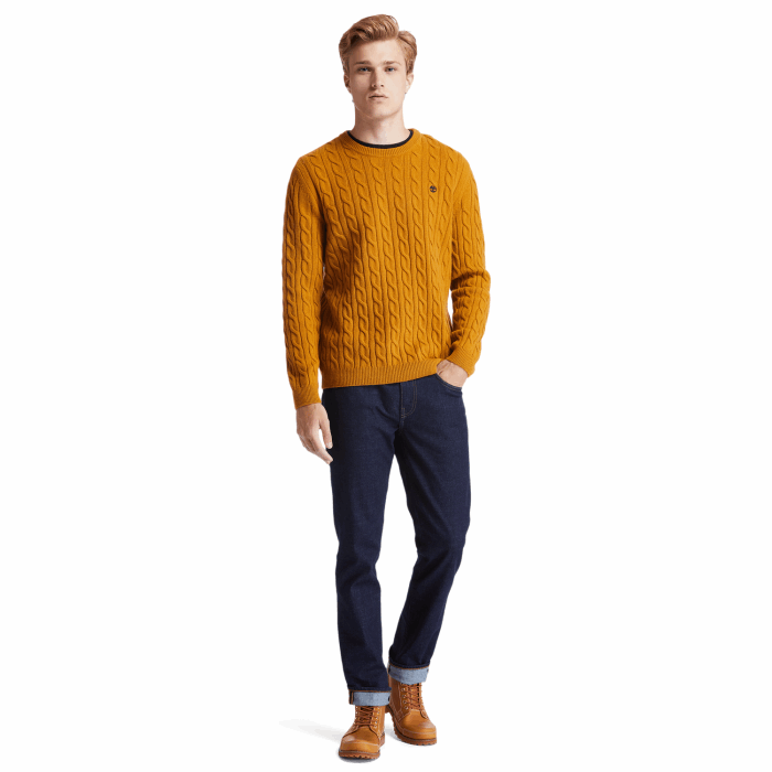 Mænd Sargent Lake Stretch Slim Jeans Mørkeblå Blå Timberland