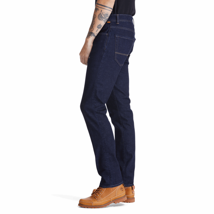 Mænd Sargent Lake Stretch Slim Jeans Mørkeblå Blå Timberland