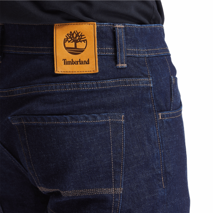 Mænd Sargent Lake Stretch Slim Jeans Mørkeblå Blå Timberland