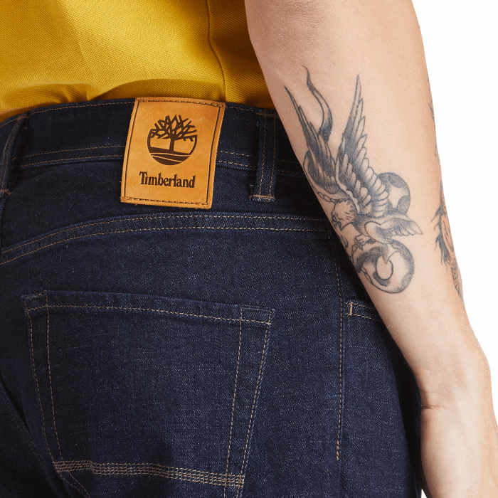 Mænd Squam Lake Stretch Straight Fit Jeans Dark Timberland