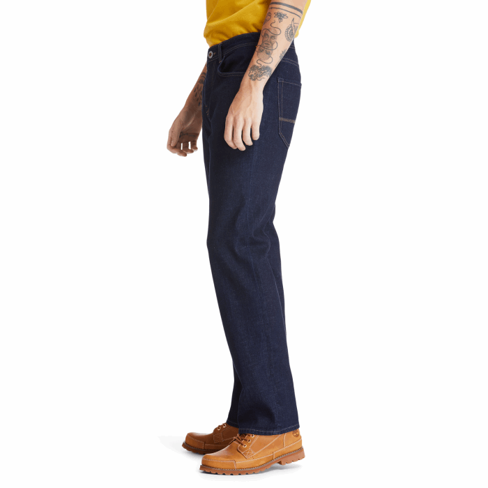 Mænd Squam Lake Stretch Straight Fit Jeans Dark Timberland