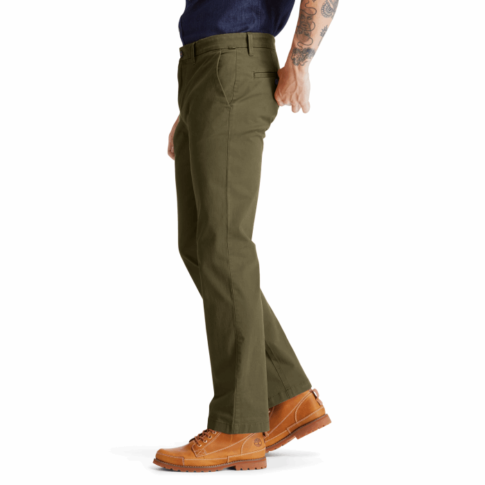 Mænd Squam Lake Twill Chino Straight Pant Green Timberland
