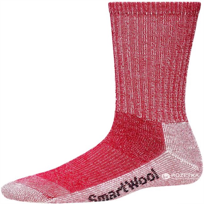 Smartwool Unisex Hike Light Cushion Crew Sokker Rød Timberland