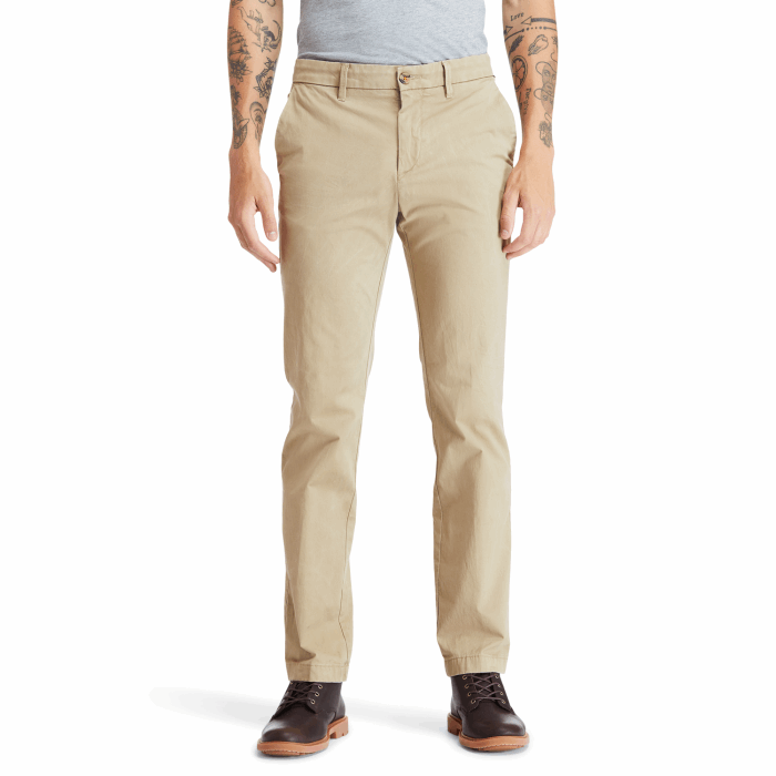 Timberland Beige Herre Squam Lake Twill Chino Straight Pant