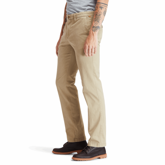 Timberland Beige Herre Squam Lake Twill Chino Straight Pant