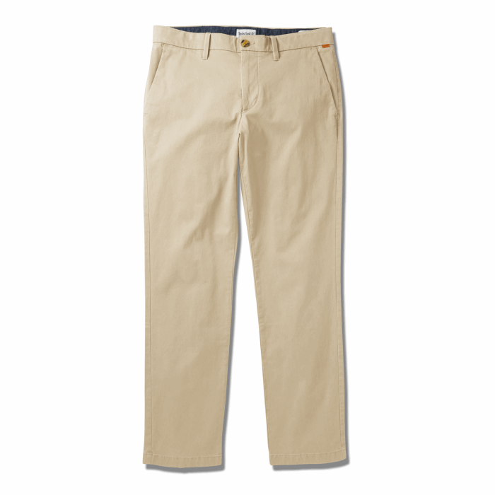 Timberland Beige Herre Squam Lake Twill Chino Straight Pant