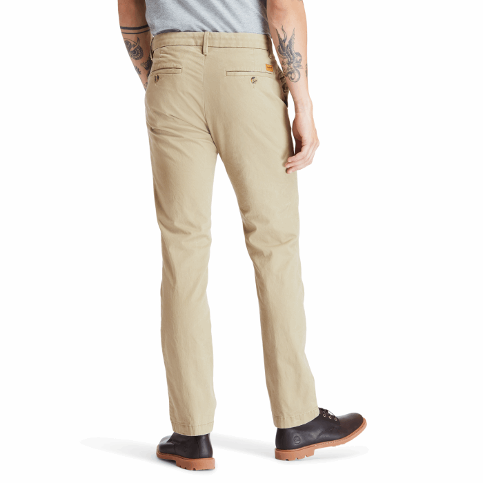Timberland Beige Herre Squam Lake Twill Chino Straight Pant