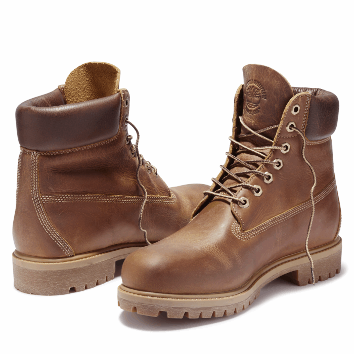 Timberland Brun Heritage Klassisk 6 Tommer Vandtæt Støvle Brun