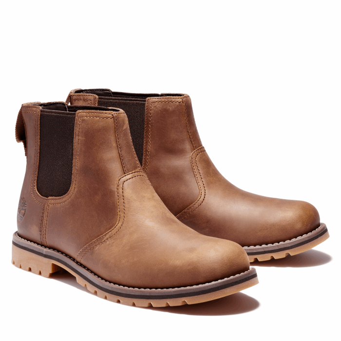 Timberland Brown Herre Larchmont Chelsea Støvle