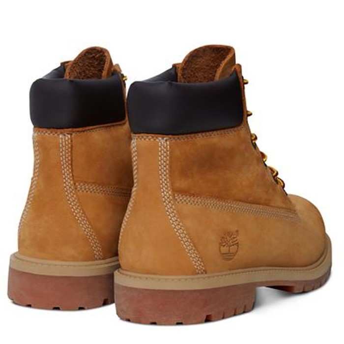 Timberland Gul Junior 6 Tommer Premium Vandtæt Støvle (9-13 år)