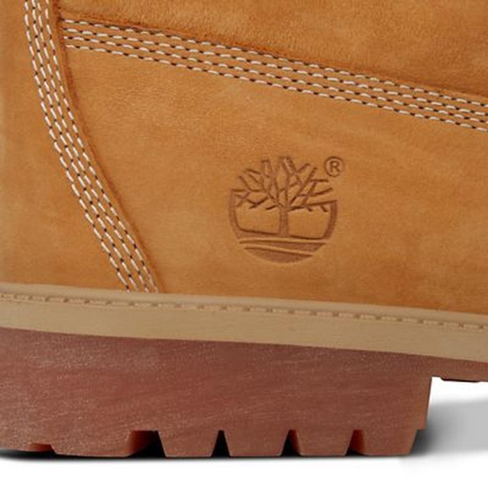Timberland Gul Junior 6 Tommer Premium Vandtæt Støvle (9-13 år)