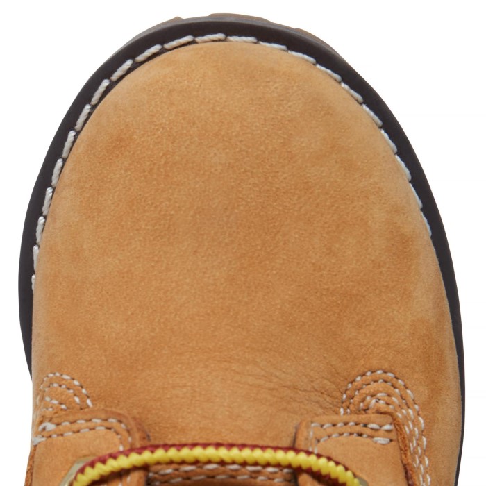 Timberland Yellow Toddler Pokey Pine 6-tommer Støvle Med Lynlås I Siden (1-5 år)