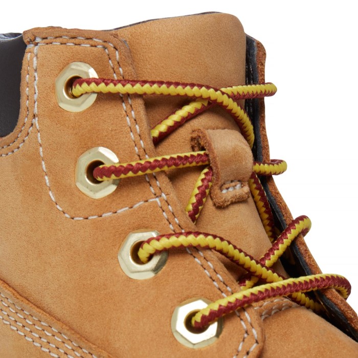 Timberland Yellow Toddler Pokey Pine 6-tommer Støvle Med Lynlås I Siden (1-5 år)