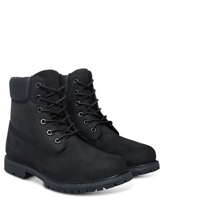 Kvinders 6 Tommer Premium Støvle Sort Timberland