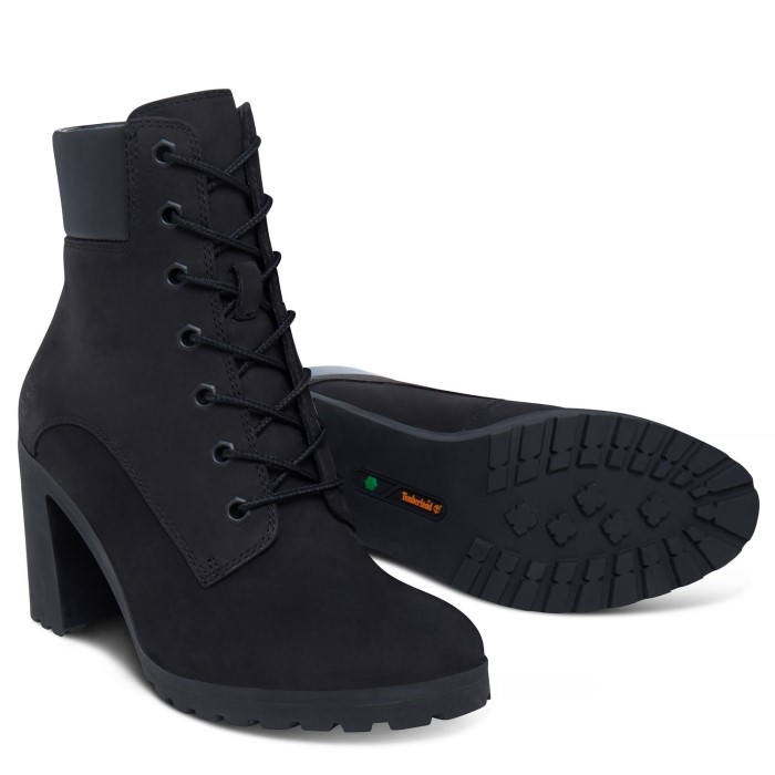 Dame Allington 6-tommer Støvle Sort Sort Timberland
