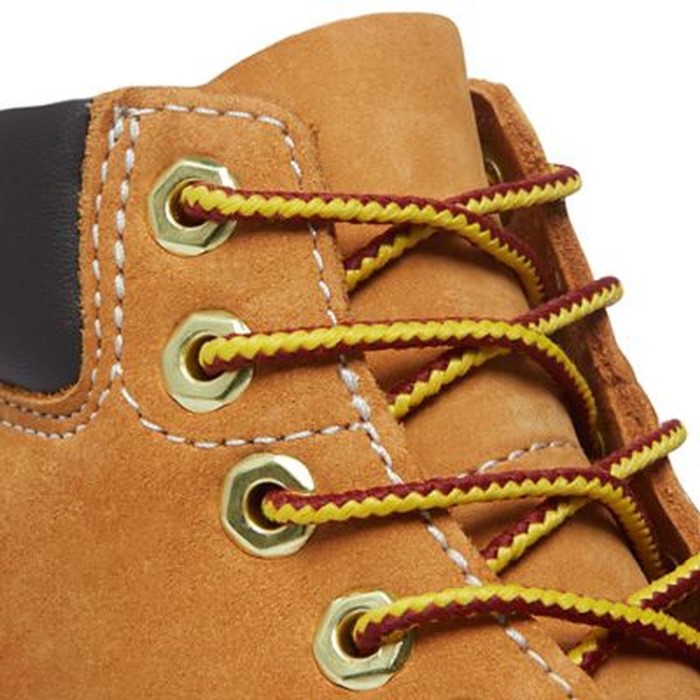 Ungdoms 6 Tommer Premium Vandtæt Støvle (5-9 år) Gul Timberland