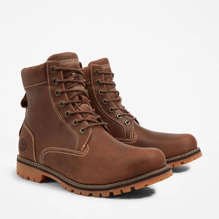 Timberland Brown Herre Robust Vandtæt Ii 6 Tommer Støvle