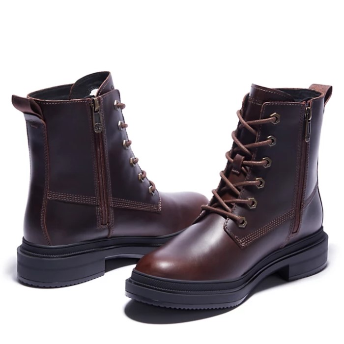 Kvinders Lisbon Lane 6 Tommer Vinterstøvle Brun Timberland