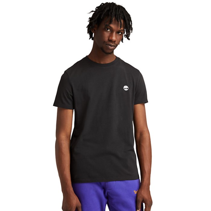 Mænd Dunstan River Crew T-shirt Sort Timberland