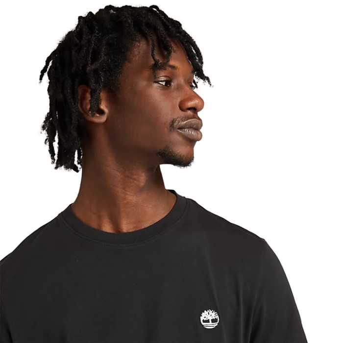 Mænd Dunstan River Crew T-shirt Sort Timberland