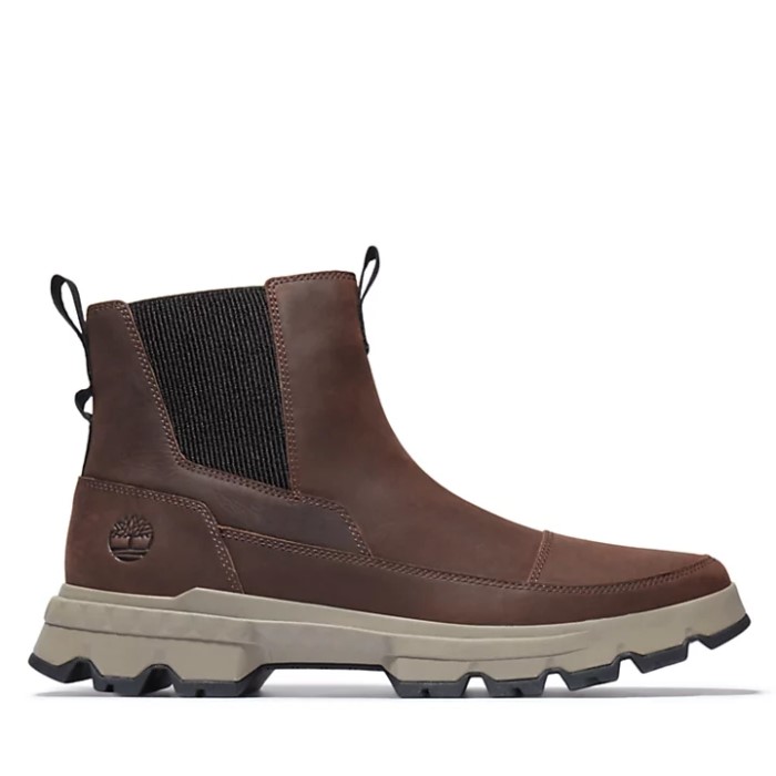 Mænd Green Stride Tbl Originals Ultra Chelsea Boot Brown Timberland