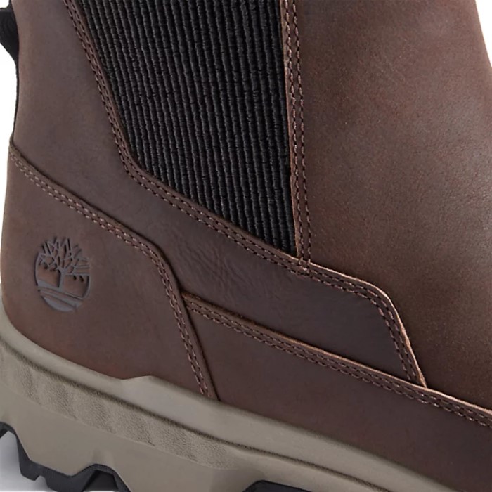 Mænd Green Stride Tbl Originals Ultra Chelsea Boot Brown Timberland