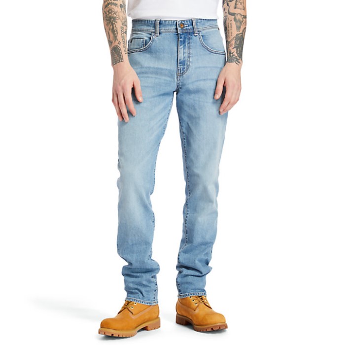 Mænd Sargent Lake Stretch Slim Jeans Blå Timberland