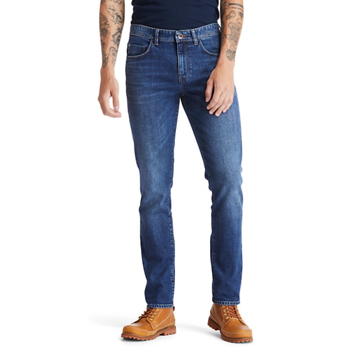 Timberland Blue Herre Sargent Lake Stretch Slim Jeans