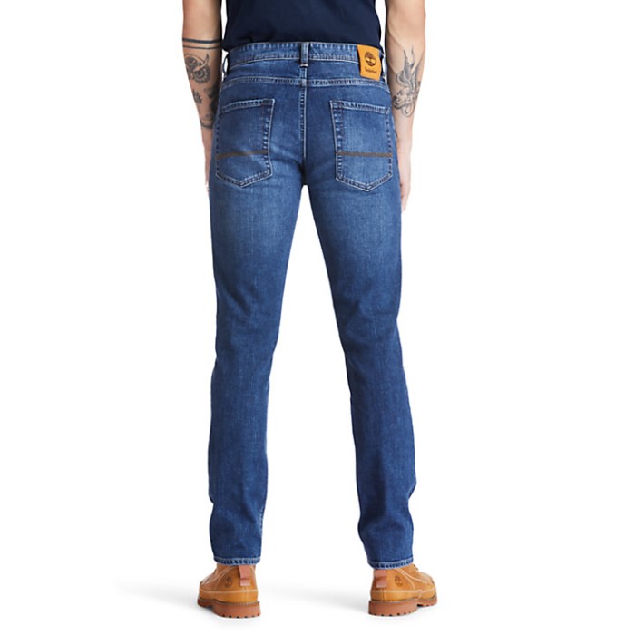 Timberland Blue Herre Sargent Lake Stretch Slim Jeans