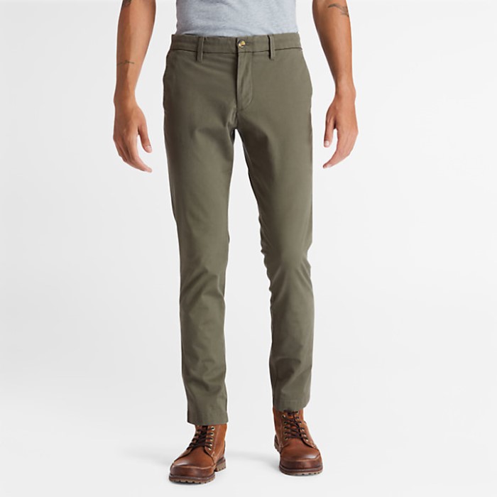 Timberland Green Men Sargent Lake Chinos Slim Fit Bukser