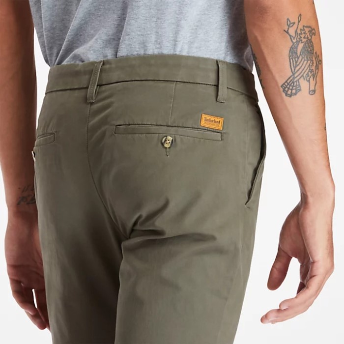 Timberland Green Men Sargent Lake Chinos Slim Fit Bukser
