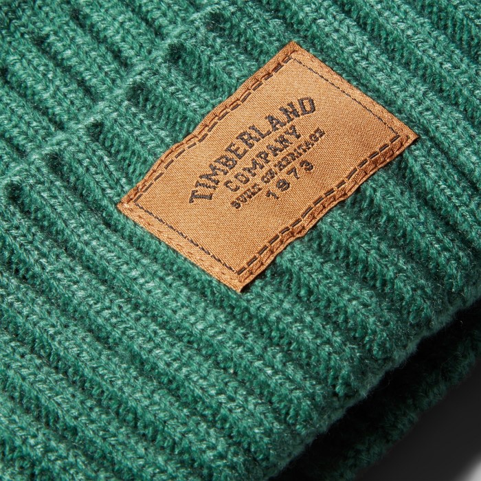 Mænd Gulf Beach Ribbet Beanie Pine Timberland