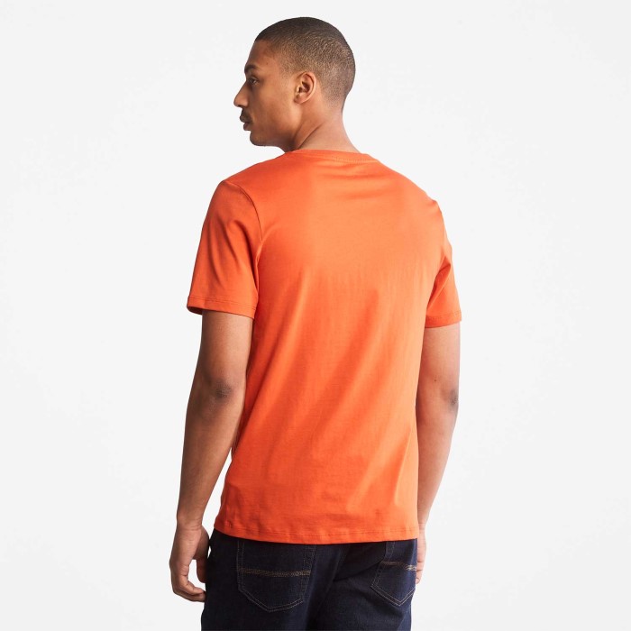 Herre Grafisk Logo T-shirt Timberland