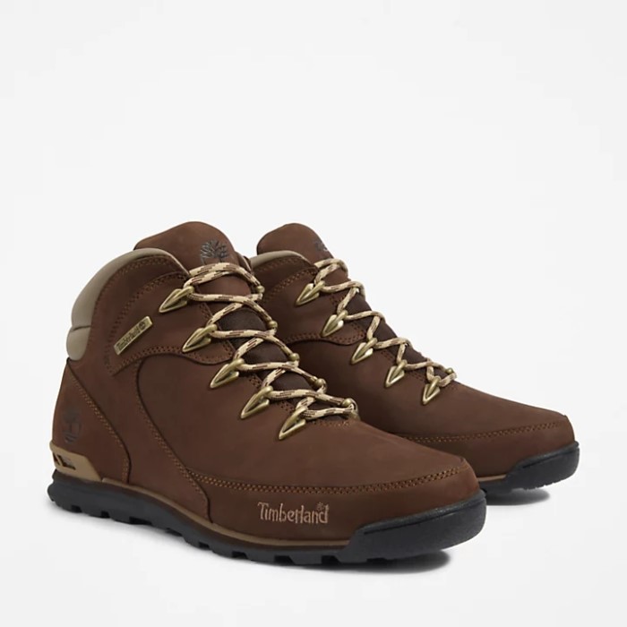 Timberland Brown Mænd Euro Rock Mid Hiker
