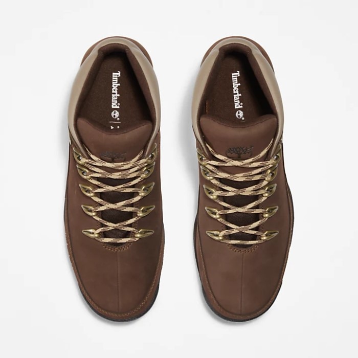 Timberland Brown Mænd Euro Rock Mid Hiker