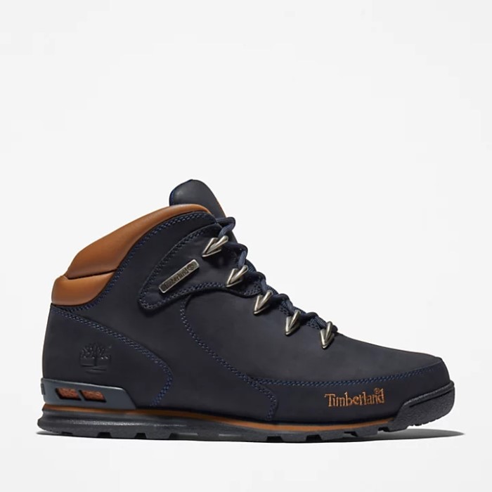 Timberland Navy Mænd Euro Rock Mid Hiker