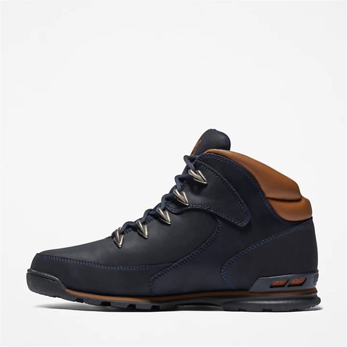 Timberland Navy Mænd Euro Rock Mid Hiker