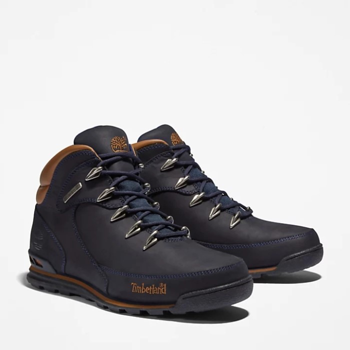 Timberland Navy Mænd Euro Rock Mid Hiker