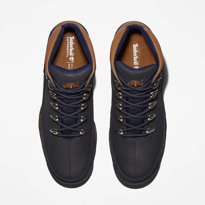 Timberland Navy Mænd Euro Rock Mid Hiker