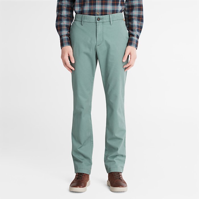 Grøn Timberland Herre Sargent Lake Chinos Slim Fit Bukser